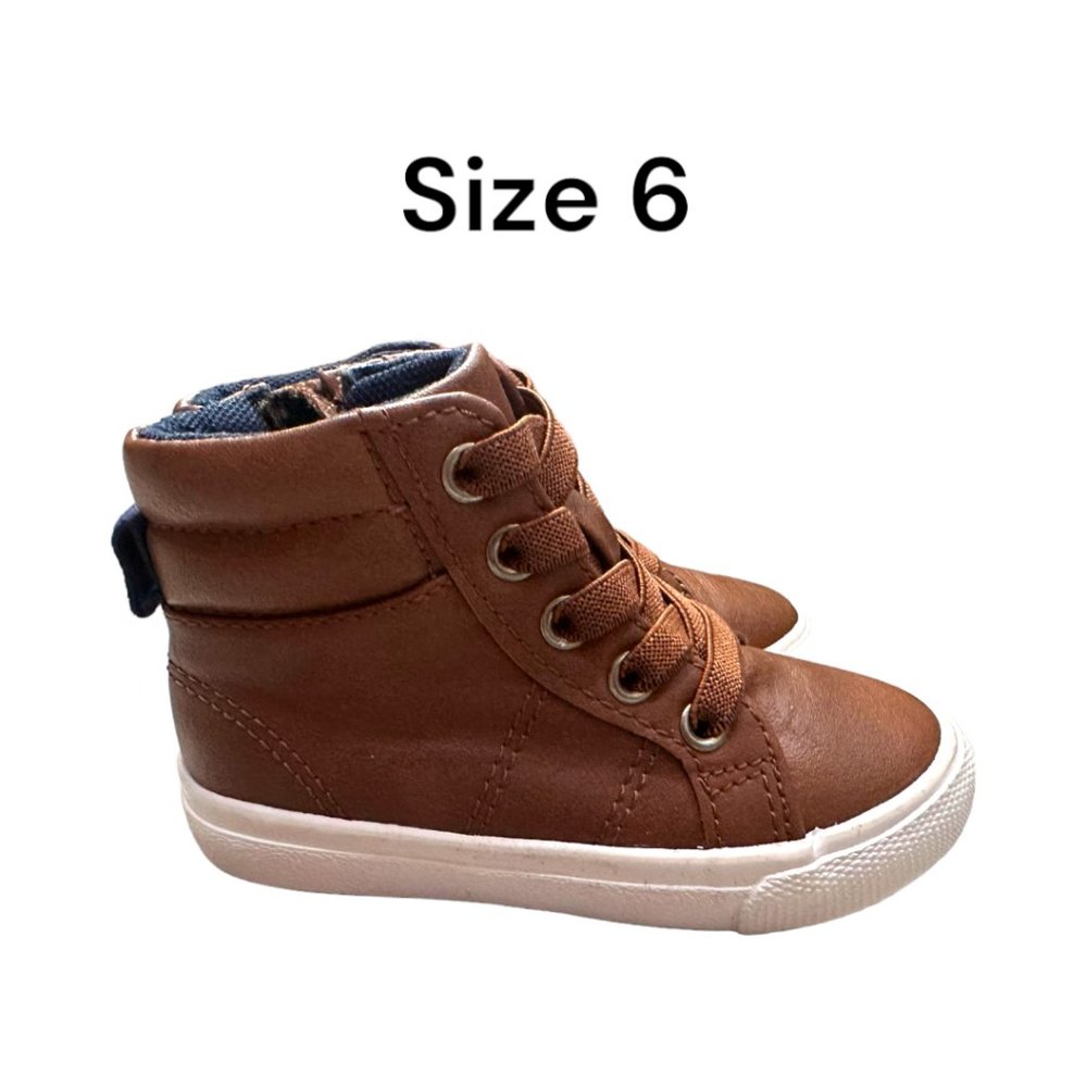Toddler/Kids Brown Boots Size 10 or Size 6 - Picture 3 of 10